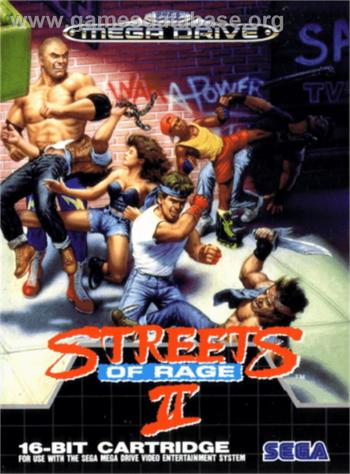 Cover Streets of Rage 2 for Genesis - Mega Drive